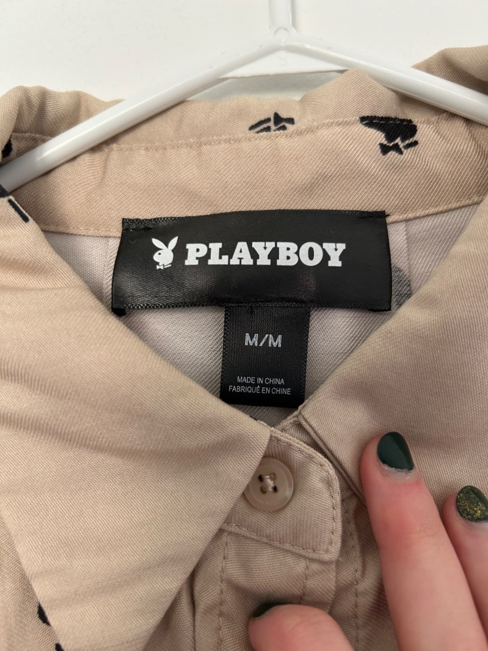 Playboy button up - Picture 2 of 5